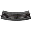 ROCO 42522 24 Binari curvi R2 r = 358 mm 30° con massicciata e traverse