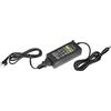 Neewer Adattatore d'Alimentazione AC 220V a DC 15V con Cavo d'Alimentazione 5A Output per Luce Anulare da Studio (Nero)