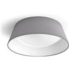 PHILIPS LED Lampada da Soffitto Dawn, Equivalente a 14W, Luce Naturale, Non Dimmerabile, Grigio
