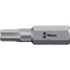 WERA - Bit per esagono, 1/4 pollice impronta Hex-Plus, Esagono mm: 8