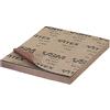 VSM - Tela abrasiva (A), marrone, molto flessibile KK 114 F 230x280 mm, Grana: 120