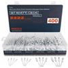 Presch Set rivetti ciechi 400 pezzi. - Assortimento completo di rivetti in alluminio/acciaio nelle dimensioni 2,4 mm, 3,2 mm, 4,0 mm e 4,8 mm - Assortimento di rivetti ciechi di alta qualità