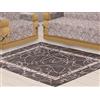 BIANCHERIAWEB Tappeto Velour Antiscivolo Modello Camelia By Suardi 65x300 cm Fango Rev.