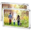 Boxalls Cornici Foto Acriliche, Mascagni Cornice 10x15CM Plexiglass Chiusura Magnetica (6''-2)