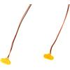 Carson 500907382 - Luce di limitazione 1:14, 7,2-12 V, Colore Arancione, RC, Accessori per Camion Tamiya