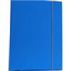 STARLINE Cartella con elastico 25x34cm Azzurro Queen Starline (Conf.10)