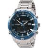 Lorus Orologio analogico da uomo al quarzo digitale con cinturino in metallo RW647AX9, blu, Bracciale