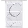 Home Fashion Tenda a Rullo Magnetica con Stampa Digitale Vitus, Grigio, 130 x 45 cm