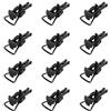 Evemodel 12 Pezzi Ganci Treni in Miniatura Scala HO Ganci DIY Modello Knuckle a Molla HP1087