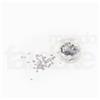 Paillettes stelle colore argento iridescente
