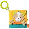 Fehn libro di stoffa volpe - Libro tattile con motivi animali - giocattolo da appendere al passeggino e al seggiolino auto - per neonati e bambini piccoli a partire da 0+ mesi