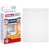 tesa INSECT STOP H&L Fly Screen Premium for Windows - zanzariera con nastro forte, rimovibile senza residui, taglio su misura - 130 x 150 cm - bianco (privacy leggera)