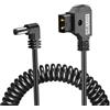 Alvin's Cables Anton Bauer D-Tap to DC 2.1 12V ad Angolo Retto Cavo di alimentazione per KiPRO LCD Monitor