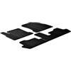 Gledring Tappetini in gomma compatibile con Citroen C4 Picasso 2006-2013 (Profilo T 5-parti + clip di montaggio)