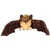 Wild Republic Cuddlekins Mini Piccolo Pipistrello Marrone, Peluche di Animali, 20 cm, Peluche per Neonati, Peluche per Regalo di Compleanno Imbottitura Realizzata Partendo da Bottiglie Riciclate