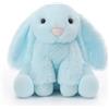 Apricot Lamb Peluche coniglietto animale di peluche perfetto per bambine (coniglietto azzurro, 20 cm)