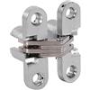 Fdit In lega di zinco nascosto cerniera invisibile pieghevole porta nascosta croce cerniera nascosta per mobili Hardware pieghevole porta 43.7mm