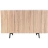 HORM madia a 3 ante LEON su base Mid-Century Modern L 144 cm - HL143ISX+BMCM144BV