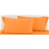 Bossi Coppia federe 2 volani col. 176 Arancio Chiaro