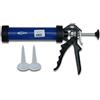 Labor 1202270 Pistola Silicone Professionale in Alluminio, Blu