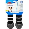 Trixie - Calzini Antiscivolo per Cane, Taglia M/L, Colore: Nero