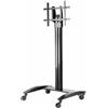 Peerless-AV SR560M Smartmount - Carrello per schermi piatti con ripiano in metallo per display da 32 a 72