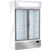 CoolHead Armadio Refrigerato Bibite TKG1000H - Doppia Anta a Battente e Canoply - Capacità Lt 1082