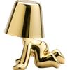 Qeeboo Golden Brothers Lampada Ricaricabile RON QEEBOO