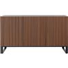 HORM madia a 3 ante LEON su base Minimal Design L 144 cm - HL1433+IB51ZZ