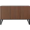 HORM madia a 3 ante LEON su base Minimal Design L 144 cm - HL1433+IB51ZZ