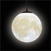 KRUIHAN Lampada a Sospensione Luna,Lampada a Soffitto Luna,Lampadario Sospensione per Camera Dei Bambini Ristorante Camera da Letto Soggiorno 30CM