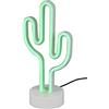 RL LIVE YOUR LIGHT Reality Leuchten Cactus Lampada da Tavolo, Bianco