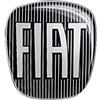 Fiat 14186E Adesivo 3D Ricambio Logo Nero per Grande Punto Posteriore