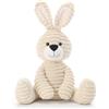Apricot Lamb Giocattoli Peluche Velluto A Coste Coniglio Coniglio Peluche Morbido Peluche Perfetto per Bambini （Coniglio Velluto A Coste, 23 cm