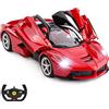 Rastar RC Car | Scala 1/14 Ferrari LaFerrari Radio Telecomando R/C Modello di Veicolo Giocattolo per Ragazzi Bambini, Rosso