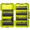 Ryobi Set di 48 punte per cacciavite dinamometrico + a percussione