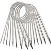YXHZVON 9 Pezzi Ferri da Maglia Circolari in Acciaio Inossidabile, Ferri da Maglia da 80 cm Professionali in Metallo per Progetti di Tessitura (2,5 mm/3,5 mm/4,5 mm/5,5 mm/6 mm/7 mm/8 mm/9 mm/10 mm)