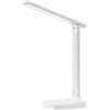 BEL AIR HOME - Lampada da Tavolo LED Touch 5W, WINN, 3 Temperature di Luce 3000K-4000K-6500K | Ideale per Scrivania Vintage o Ufficio, Ricarica Telefono, (BIANCO)