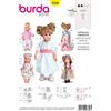 burdastyle Burda B8308 - Cartamodelli per Vestitini da Bambola, Modelli Assortiti, 19 x 13 cm