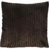 schoenesWohnen24 Coperta, Marrone Scuro, 50 x 50 cm