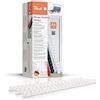 Peach Spirali in plastica A4, 14 mm, 125 fogli, 100 pezzi, colore bianco, PB414-01
