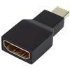 PremiumCord - Convertitore USB-C a HDMI, risoluzione 4K 2160p Full HD 1080p, connettori Dorati, Colore: Nero
