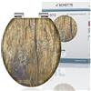 SCHÜTTE 80124 SOLID WOOD - Sedile copriwater con anima in legno MDF e sistema di abbassamento automatico