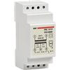 VEMER VN316600 TMC 15/12 - Trasformatore 12V per Servizio Continuo, Installazione su Barra DIN, Potenza 15V, Bianco
