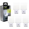 Integral Rilevatore automatico integrale. Lot de 5 bianco