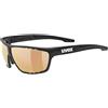 Uvex Sportstyle 706 Cv V Mirrored Photochromic Sunglasses Nero Colorvision Litemirror Red Variomatic/CAT1-3