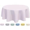 Home Direct Tovaglia in Tela Cerata plastificata,Tovaglia da Tavola in PVC, Rotonda 160cm Rosa