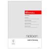 nielsen cornice per foto, 29,7 x 42 cm (A3), alluminio, Bianco opaco, cornice per posterper appenderein formato verticale e orizzontale, vetro sintetico, Atlanta