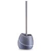 Zeller 18304 Spazzolone per WC, poliresina a forma di sasso, 14,2 x 12,4 x 41 cm