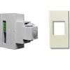 Sirsen sensore incasso a doppia tecnologia filare universale compatibile Ave Blanc bianca - DT-KEY
